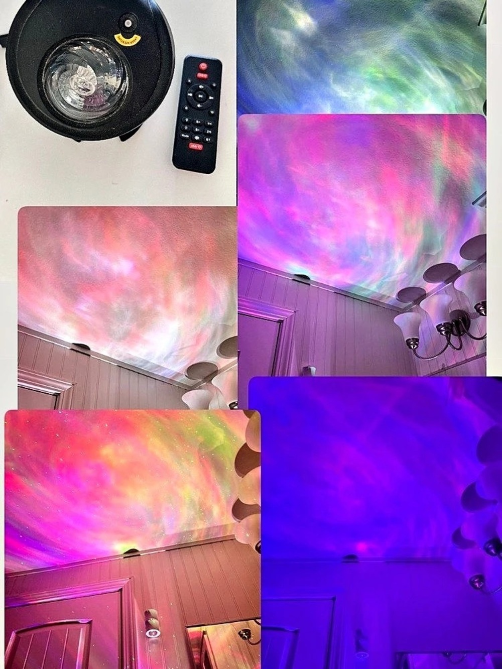 Galaxy Projector with Remote
